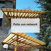 Rete ombreggiante Paralume Ombreggiante Beige, Copertura Resistente Ai Raggi UV del 90% per Piscina A Pergola, Struttura per Esterni E attività (Size : 1x2M)