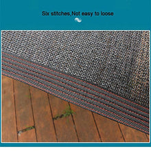 XIAOXIAO Rete ombreggiata Parasole Mesh-10 Pin Crittografia Ispessimento Tenda Termica Tessuto per Protezione Solare Casa Balcone Giardino Auto Fiore Tenda da Sole Nero (Size : 3x10m)