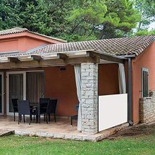 YUNSHAO Tendalino Laterale 160 x 300 cm, Tenda da Sole Laterale Avvolgibile, con Maniglia, Antivento, Anti UV, Protezione Privacy, Utilizzata in Balcone, Cortile e Giardino di Casa (Color : Beige)