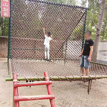 Safety net decoration / Net artificiale di arrampicata all'aperto for adulti 10ft sicurezza reti da carico Scala di corda di nylon netto giochi griglia corda Grande Gioco gigante Mesh Heavy Duty (Colo