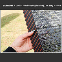 XIAOXIAO Rete ombreggiata Ombra Net-75% Ombra Panno Mesh Ombra Panno per Orticoltura Protezione Solare Asola Piatta Mesh Asola Nera (Size : 4x5m)
