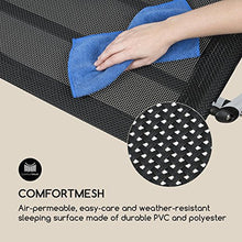 Blumfeldt The Big Easy - Divano da Giardino a Dondolo, Lettino, Ergonomico, Resistente alle intemperie, Tetto Impermeabile, Protezione Raggi UV, Uso Interno o Esterno, Max. 350 kg, Argento
