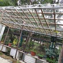 LSXIAO Robusto Cover di Plastica, Teloni Trasparenti, Impermeabile A Prova di Polvere Isolamento con Occhielli per Tetto, Tende da Balcone, Terrazza, Arredamento da Giardino