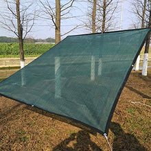 WXQIANG Verde Scuro Ombra Panno for Serra Garden Patio Prato, crittografia Durevole UV Sails Resistente Ombra Protezione Solare, Isolamento Termico (Size : 4M×5M)
