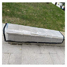 YJFENG Tenda Antipioggia, Tela Cerata Trasparente in PVC, Resistente Impermeabile, Asola in Metallo Antiruggine E Angolo Rinforzato in Gomma, per Giardino con Patio Esterno