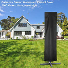 tropicalboy Coperture per Ombrellone Impermeabile, Copertura Dell'Ombrello Cover con Zip,Traspirante 210D Oxford Coperture per Parasole Giardino 240x57x57CM