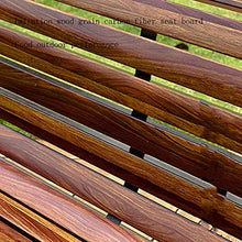 Panca da Giardino Sedile Sedia da Giardino Panca da Esterno Legno anticorrosivo Cortile comunitario Panchina Quadrata Cortile Esterno Sedia per Il Tempo Libero Alluminio pressofuso Fibra di