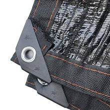 Telo Ombreggiante, Sun Mesh 95% Sunblock Shade Cloth - Copertura in Rete Resistente ai Raggi UV for Fiori da Giardino Piante da Giardino Prato, Nero (Size : 6m x 6m)