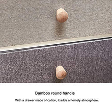 EVEN Comodino Camera da Letto con cassetti, tavolino in Legno Gomma, armadietti Moderni in Legno semplici e robusti, mobili Camera da Letto
