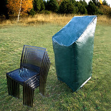 Royal Gardineer Fodera per Sedia da Giardino: Rivestimento in Tessuto per sedie da Giardino impilabili, 65 x 110/150 x 65 cm (Cover Protettiva Sedie da Giardino)