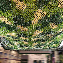 FCXBQ Rete ombreggiante Vele Tessuto Rete Mimetica Rete Mimetica Satellite Occlusione Rete Crittografia Campeggio Bosco, 23 Misure (Colore: Verde, Dimensioni: 6x10m)