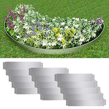 honglianghongshang Barriere e recinzioni Delimitazioni e recinzioni da Giardino Set Pannelli Recinzione Prato 15 pz Acciaio Zincato 100x20 cm