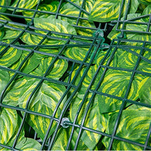 WANGW Siepe Artificiale per Balconi, Siepe Artificiale Rotolo Finta Siepe per Recinzione, Siepe Sintetica Rotolo Giardino con Foglie di Edera per Arredo Esterno