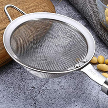 UPKOCH Filtro scrematrice Olio Filtro in Acciaio Inox colino setaccio Filtro zuppa Filtro con Filo da Cucina attrezzo da Cucina 3 Pezzi