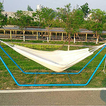 Hammock 200x150cm Home Decor Festa di nozze Amaca di tela Amaca di tela Spessa 2 Persona Patio Deniture Beach Pieghevole Pieghevole Portable Portable Camping Camping Lazy Sedia support hamac bois LHAH