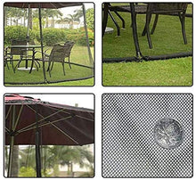 Schermo Ombrellone Schermo all'aperto Ombrello Esterno Giardino Ombrellone Tavolo Mosquito Water-Resistant Universale Rotondo Ombrellone ZDWN