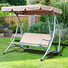 Copertura Superiore del Sedile dell'altalena, Copertura Superiore del Sedile oscillante Anti-Polvere Facile da Pulire, taffetà di Poliestere 190T Impermeabile 74,80 x 51,97 x 5,91(Beige)