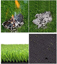 YUXO Artificiale Siepe Finta Foglia Edera Decorazione da giardino Morbido ritardante di fiamma Traspirante con foro di scarico Decorazioni per interni per esterni Recinzione per la privacy del tappeto