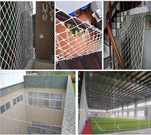 Di Sicurezza Netto Di Sicurezza Durevole Balcone E Scale Recinzione Recinzione Protezione Rete Netta Per Bambini Rete Di Sicurezza Per Scale Balcone Protezione Netta Protett(Size:2.5*2m（8.2*6.5ft）)