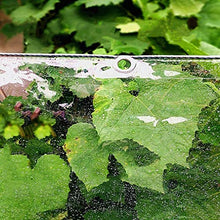 Telo Trasparente con Occhielli, PVC trasparente panno impermeabile incatramata, 0,35 millimetri trasparente antipolvere antipioggia incatramata, Copertina Outdoor Gazebo di protezione a terra