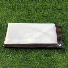 Telone e Telo Copertura Protezione Contro La Pioggia del Giardino,Multiuso Trasparente Impermeabile Tela,Tenda da Pioggia di Plastica, Inverno Antigelo PE Morbido Film per Piante (5x10m/16.4x32.8ft)