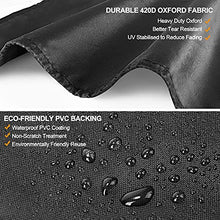 RATEL Copertura per Ombrellone con Asta di Contrazione, con Impermeabile Tessuto 420D Oxford e Cerniera di Qualità, Ombrellone da Giardino Resistente agli Strappi, Anti-UV-Nero (190x30/40/50cm)