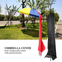 Copertura per ombrellone in tessuto Oxford 210D, impermeabile, antivento, anti-UV, resistente, antistrappo, per esterni e giardino