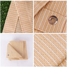 Telo Coprente con Occhielli E Occhielli, Beige Resistente Ai Raggi UV 90% Tasso di Ombreggiamento per Garden Flower Patio Lawn, 150g / ㎡ (Size : 1×3m)