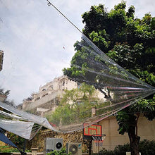 ALGWXQ Telo Occhiellato Trasparente Resistenza allo Stiramento Impermeabile su Due Lati Terrazza Protezione dei Mobili da Esterno 0,3 Mm Telo Copertura Antivento per Piante da Balcone, 15 Specifiche