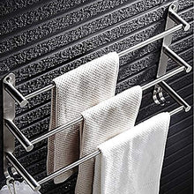 DKEE Portasciugamani Moderno Multi-Strato in Acciaio Inox 1 Pezzo - Bagno/Hotel Bagno 3 Appendiabiti da Parete Appendiabiti