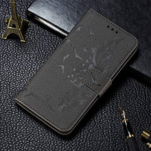 Robinsoni Custodia Compatibile con Xiaomi 9 SE Case Portafoglio Cover Libro Case Piuma Stampato Pelle PU Antiurto Case Wallet Taccuino Cover Libretto Cartone Animato Case Folio Flip Cover Grigio