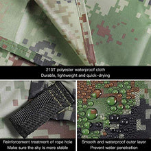 Tende per amaca in cotone da esterno, telone, impermeabile, tende ultraleggere, ombrelloni da giardino, all'aperto, amache da campeggio, tende da sole, spiaggia, riparo per il sole, 240 x 135 cm