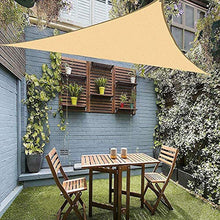 Vele parasole LQ Parasole Sail Triangolo Canopy, Spessa Ombra Esterna Block, Impermeabile, Resistente, Resistente allo Strappo, for la Piattaforma, Patio, Pergola, Giardino, Panno all'ombra