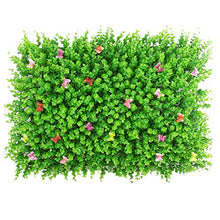 Pannelli di siepi artificiali, 12 pezzi artificiale bosso Pannelli Topiary Hedge impianto Privacy Screen UV protettivo recinzione esterna Backyard Garden Decor Per la casa giardino decorazione esterna