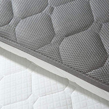 WANGT Pieghevole Materasso Tatami,Super Morbido Traspirante Materasso Futon Fibra Poliestere per Meditazione Dormitorio Soggiorno,Gray-100 * 200 * 6cm