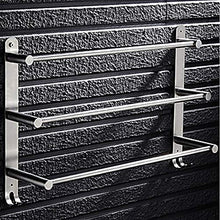 SWNN Bathroom Shelves Portasciugamani Moderno Multi-Strato in Acciaio Inox 1 Pezzo - Bagno/Hotel Bagno 3 Appendiabiti da Parete Appendiabiti