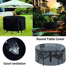 N / A mobili di Copertura Home, Impermeabile Antivento mobili da Giardino UV, coperture Patio Tavolo utilizzato per la Pesante Oxford mobili Panno Rattan,130X70CM,Nero
