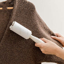 LLQM Dispositivo per attaccare i Capelli con Rullo avvolgibile, Carta Adesiva per la Polvere, Spazzola per Rullo per Abiti, depilazione Domestica