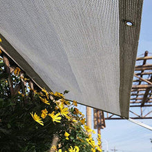 WXQIANG Crema Solare Ombra Panno, Il 95% UV Block Paralume in Tessuto con Fibbia in Rame antiruggine, for Portico/Serra/Pergola/Outdoor Sports Protezione Solare, Isolamento Termico