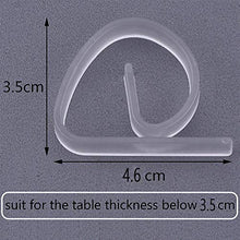 20 Pezzi Tovaglia Clip, Plastica Clip Tovaglia, Supporto Tovaglia Plastica Titolare Tovaglia 4.6 * 3.5 * 1.2 cm, per Party Picnic