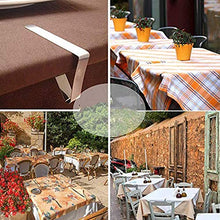 GAKIN - Set di 12 mollette per tovaglia da picnic, in acciaio INOX, per picnic, in stile picnic
