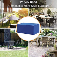 FHKBB Coperture per mobili da Giardino 213x132x74cm, Copertura Protettiva 420D per mobili da Giardino, coperture per mobili da Esterno Impermeabili, Copertura per mobili da Giardino