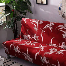 Festnight Copridivano Senza braccioli Fodera per Divano Letto Elasticizzata Fodera per Divano Letto Pieghevole Completamente Elastica Senza braccioli Antiscivolo per Divano a Due/Tre posti