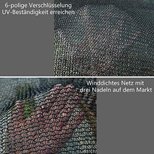 NAIZY Parasole da tennis, protezione antivento, recinzione, rete ombreggiante per sport, giardino, rete metallica (verde scuro, 1,2 m x 50 m)
