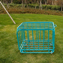 LXFA Carrello Porta Palline Portapalline Pieghevole con Ruote/Coperture - Carrello Portaoggetti Portatile per Palline Sportive in Metallo - per Il Giardino della Scuola Materna