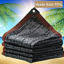 Rete ombreggiante, Ombra Vele Anti-UV Sun Garden Patio Yard Partito Protezione Solare Canopy Paralume in Tessuto di Maglia Sole Il 95% Ombra Ombra di Stoffa Netto (Size : 10×15m)