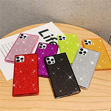 iKasus Custodia per iPhone 12/12 Pro, Crystal Clear Glitter Assorbimento Degli Urti Angoli Rinforzati Morbido TPU flessibile Guscio in Gel di Gomma Siliconica Custodia Case Cover,Nero