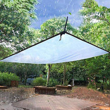 JX-PEP Chiaro Impermeabile Foglio Tarp incatramata, Impianto Trasparente incatramata con Occhielli, Foglio pianta del Fiore Antipioggia, 120G / m²,4 * 8m