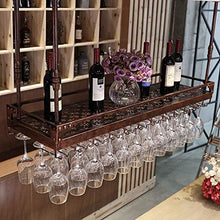 Bottiglia supporto della cremagliera del vino ripiano Wine Rack soffitto Porta bicchiere rosso appeso al Ccompliment qualsiasi spazio, 100cmx30cm WTZ012