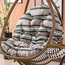 Yxxc Cuscino per Sedile sospeso, Cuscino per Sedia in Vimini Altalena Impermeabile Balcone Patio Giardino, Cuscino per Sedia Altalena Cuscino per Sedia in Vimini Amaca Tessuto B 186x86cm